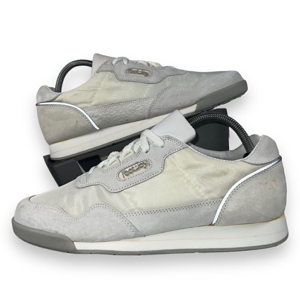 JoyWalkers by Footjoy Vintage Casual Sneakers Grey / Cream 62950 Men's 9M